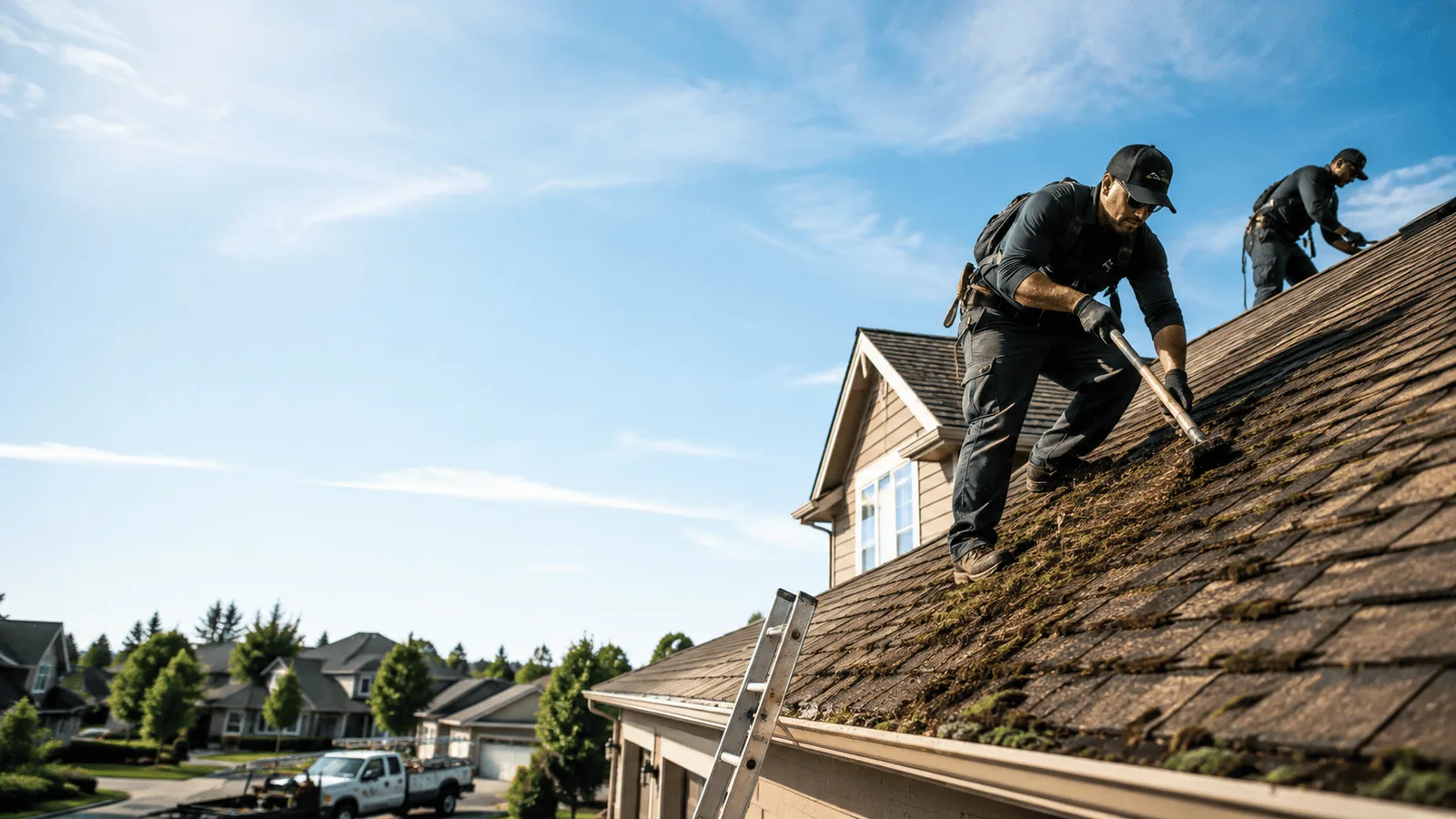 Roof Moss Removal in Columbia, MD near me